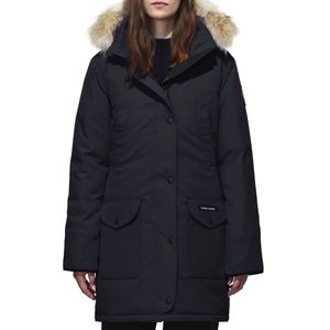 Canada goose navy trilium parka size xs